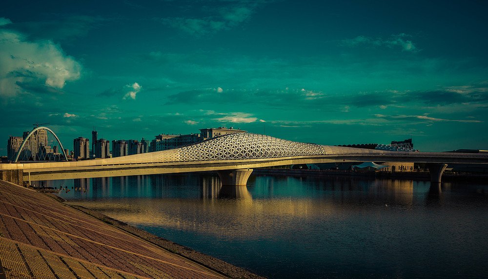 Атырау мост(он же Рыбный мост)