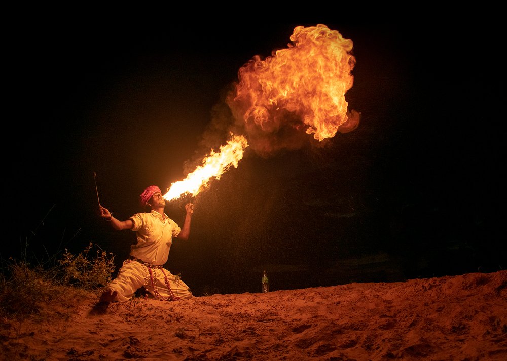 Rajasthani Fire Dance