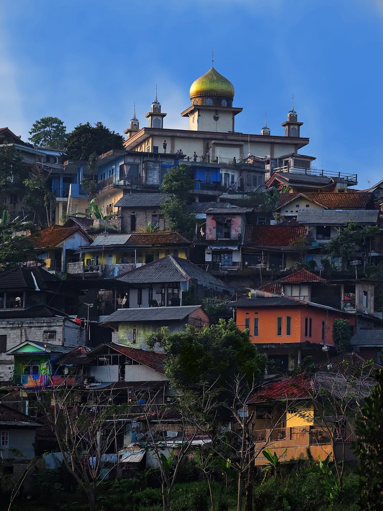 The mosque on the top of the hill