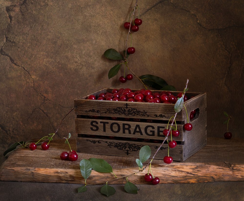 Вишнёвый урожай.