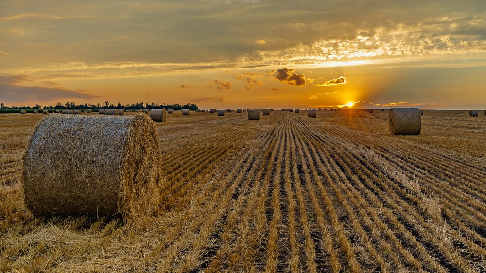 Закат солнца.
