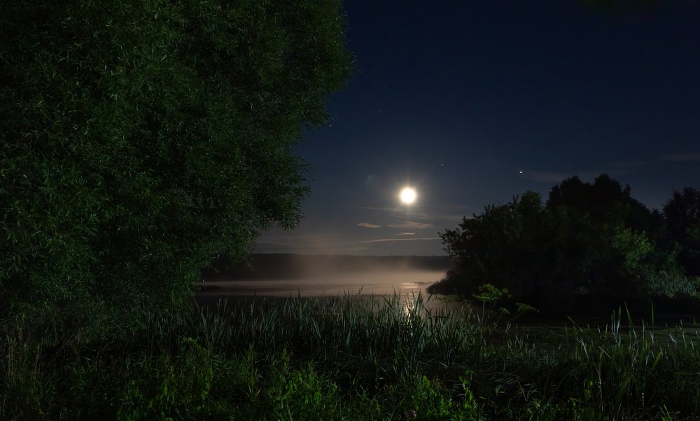 ТУМАН ПОД ЛУНОЙ