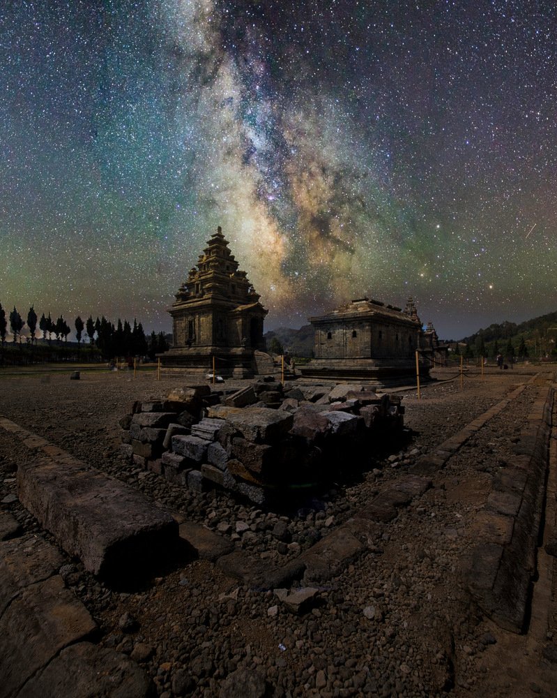 The Magnificient Galaxy with great Human Creature