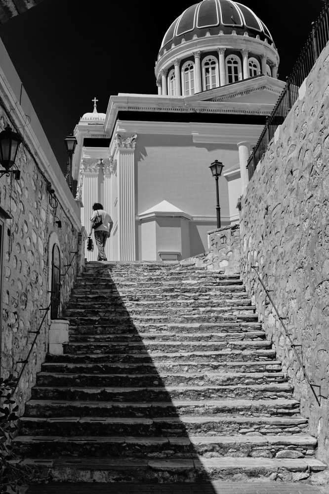 Lines, triangles, an escape point & a church