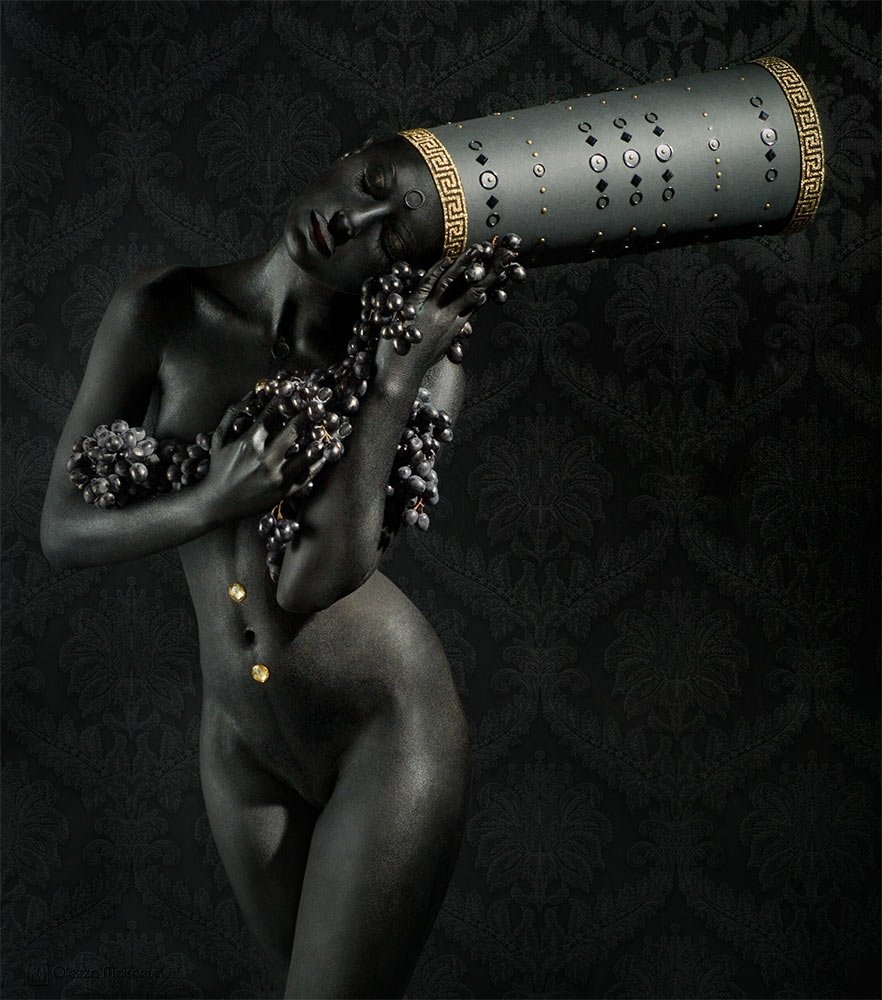 Черный виноград из серии Super Nature