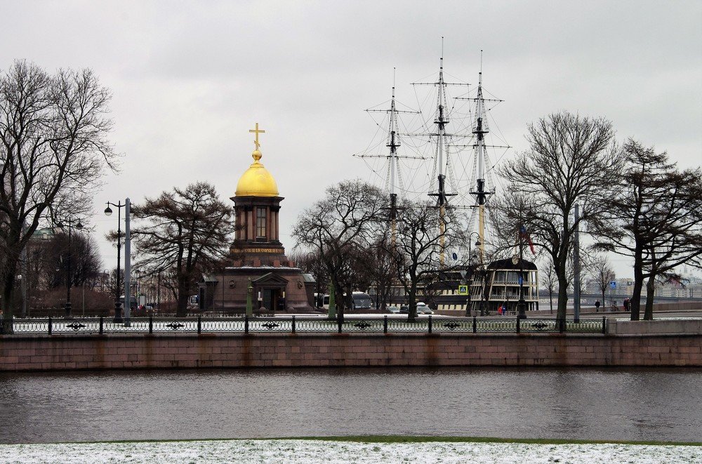 Вид на Троицкую церковь-часовню