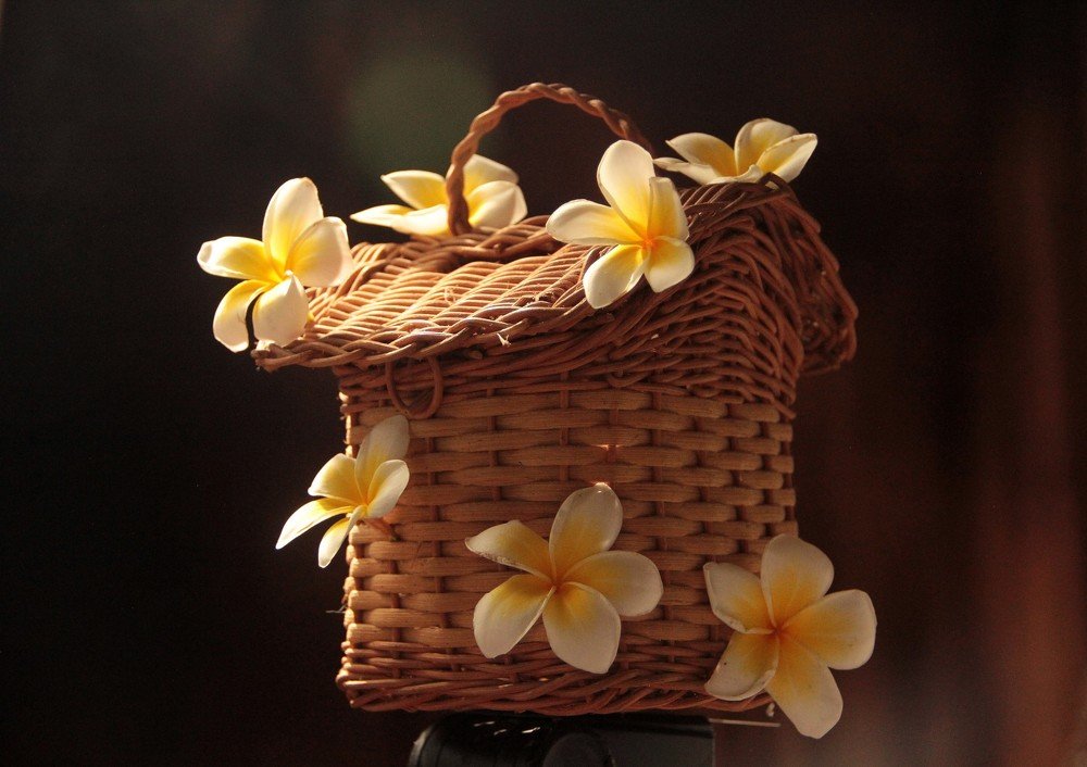 Basket and Flowers
