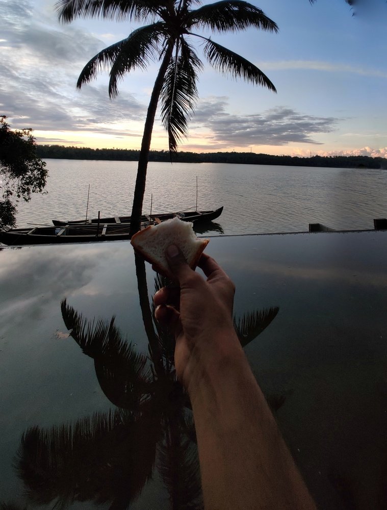 Infinity pool to the rover view