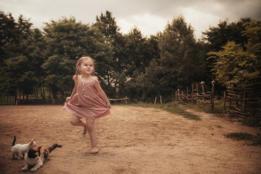 Деревенское детство