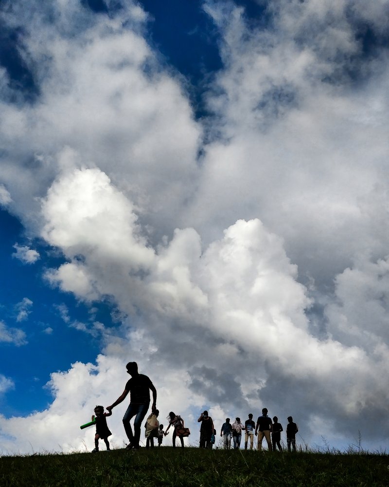 CLOUDS AND SILHOUETTES