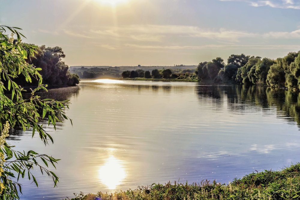 Отражения в реке..