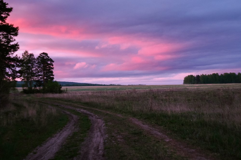 На рассвете