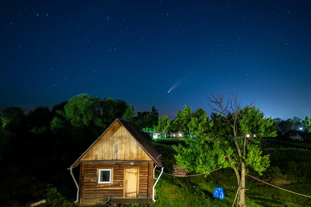 Яркая гостья C/2020 F3 NEOWISE