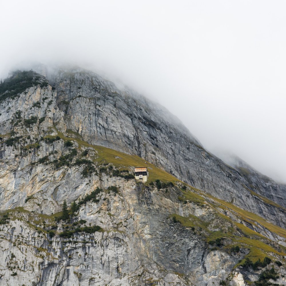 Туман в Альпах