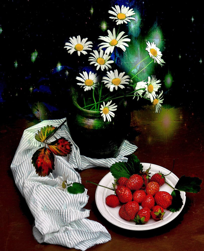 Натюрморт с цветами