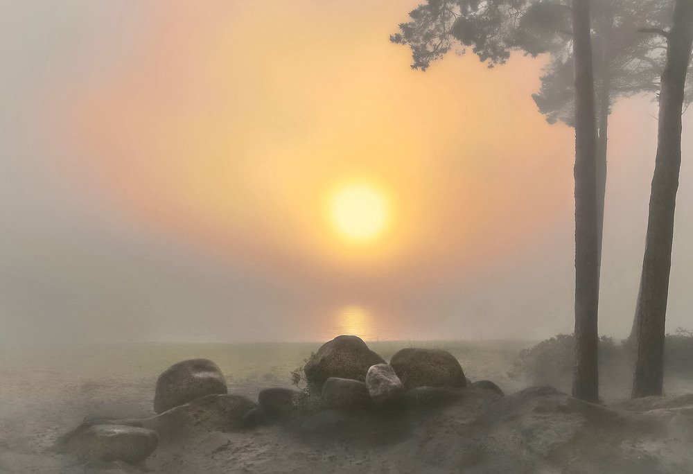 Туман над морем