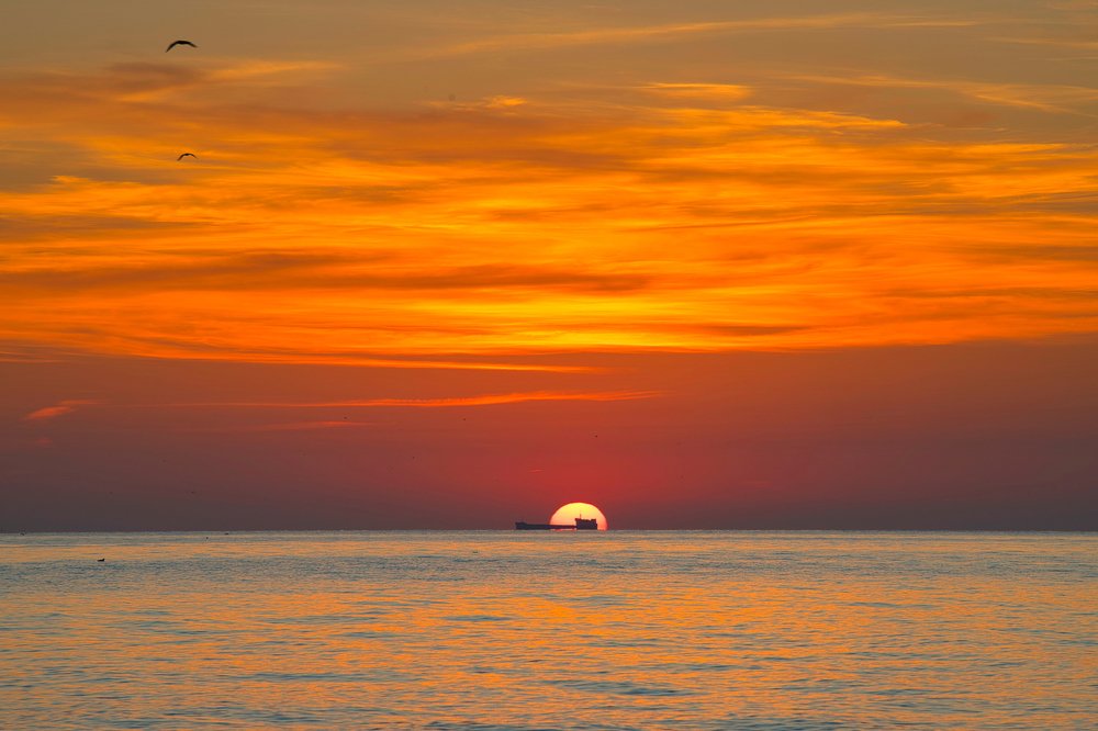 Рассвет на рейде