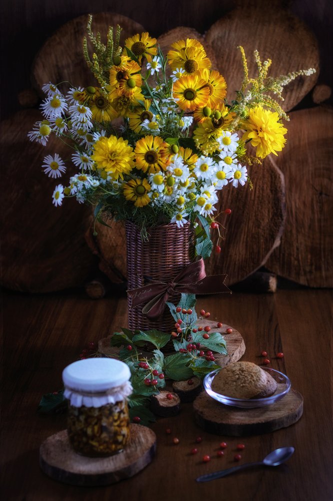 Солнечный Закат в деревне.