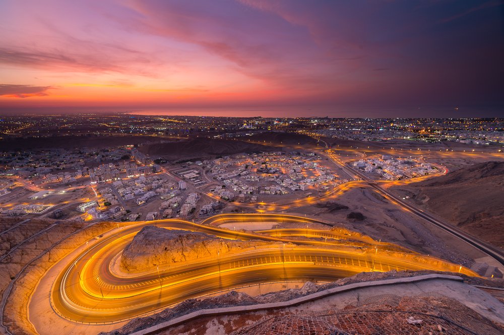 View from amerat road