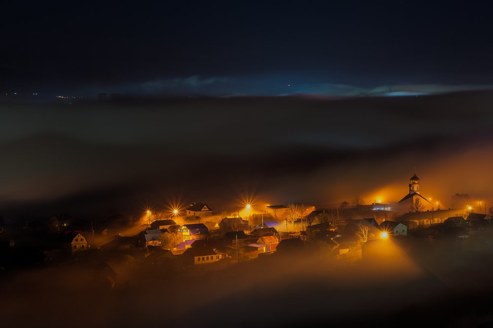 Ночной Петропавловск-Камчатский