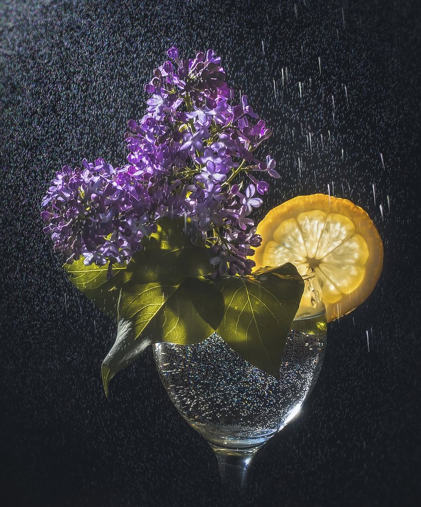 Этюд с лимоном...