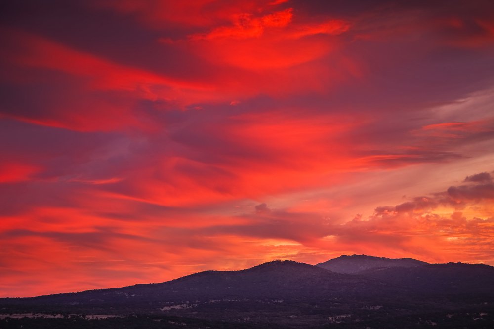 Fire in the sky