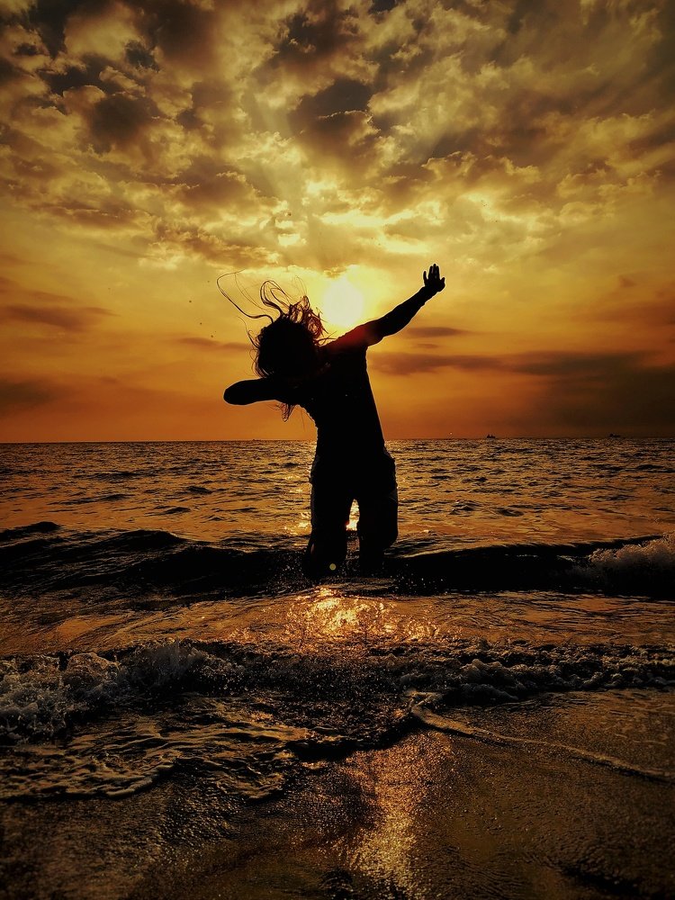 Silhouette and Sunset