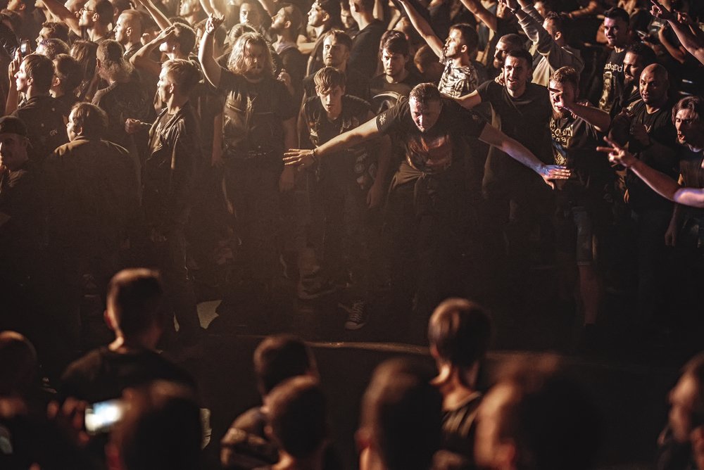 Концертная фотография с выступления группы Children Of Bodom (FI), Киев, Бинго Клуб