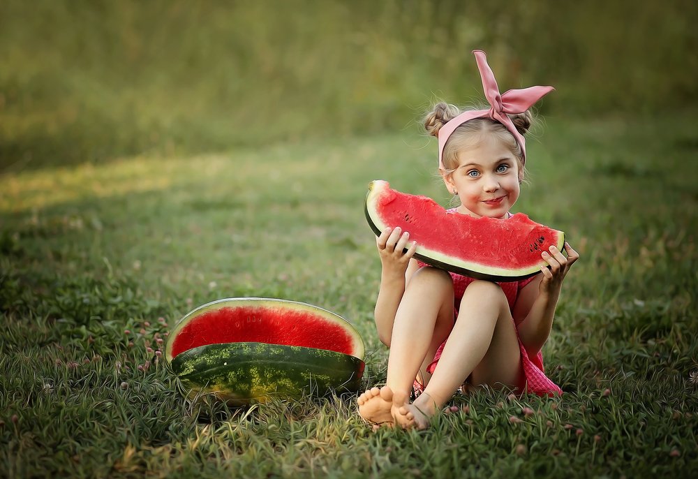 Смеющийся арбузик