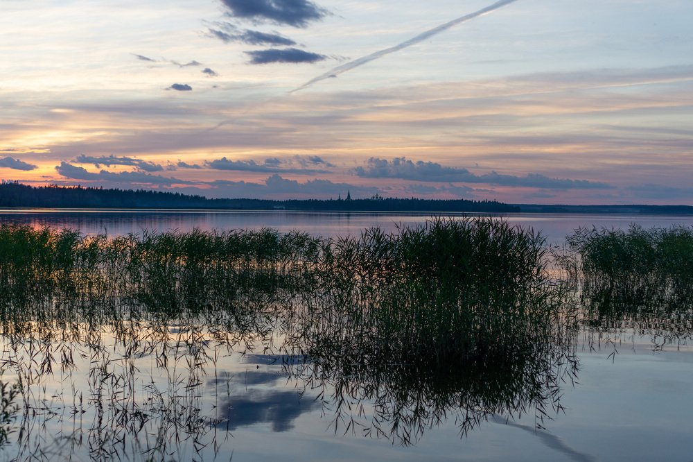 Закат на Валдае