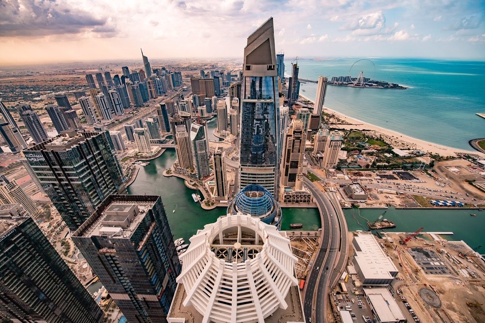 City of modern architectures