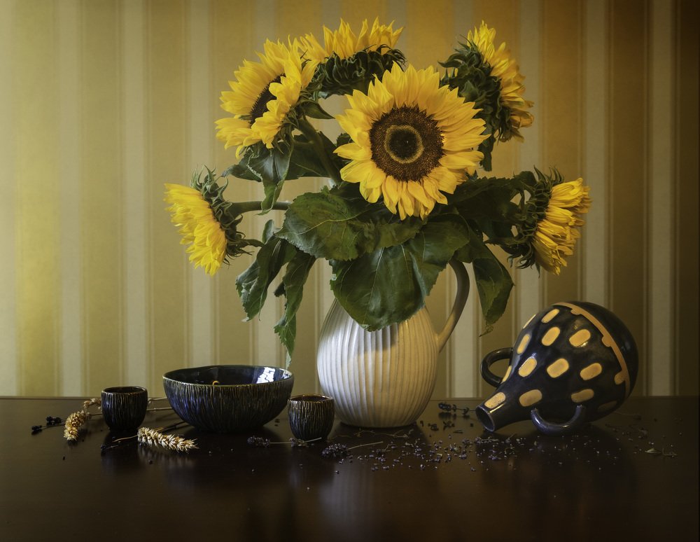 Подсолнухи