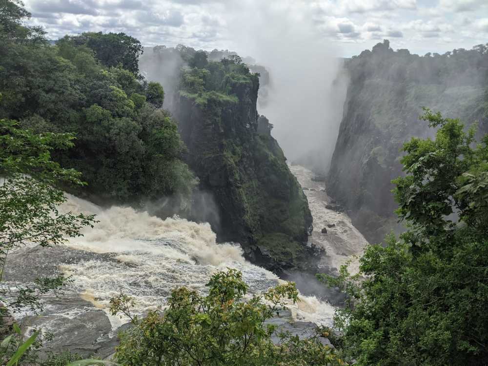 Majestic Victoria falls