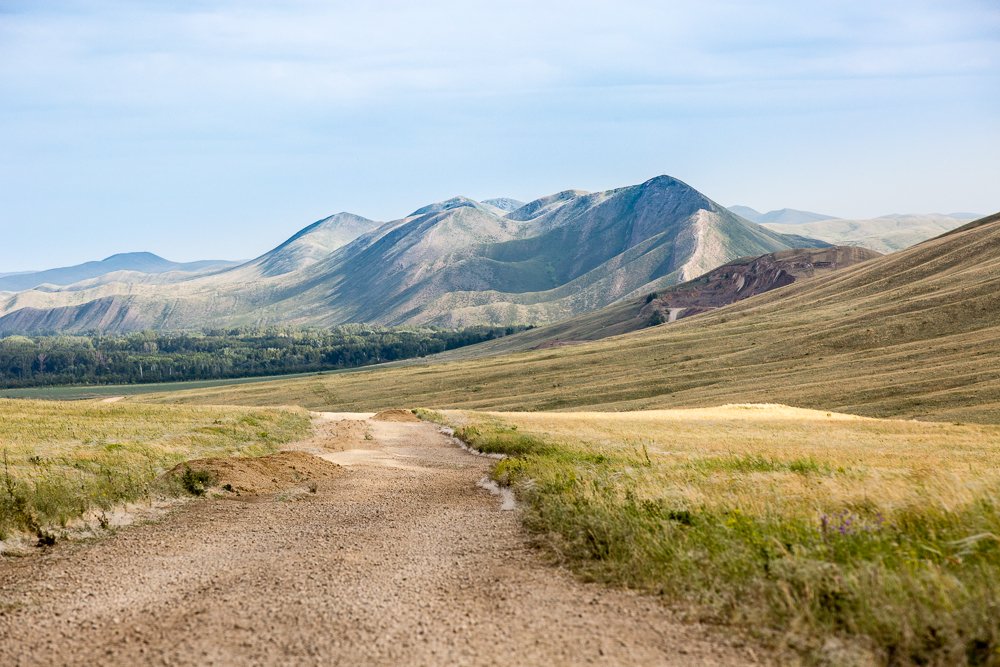 Гора Карамурун. Оренбургская область. Россия