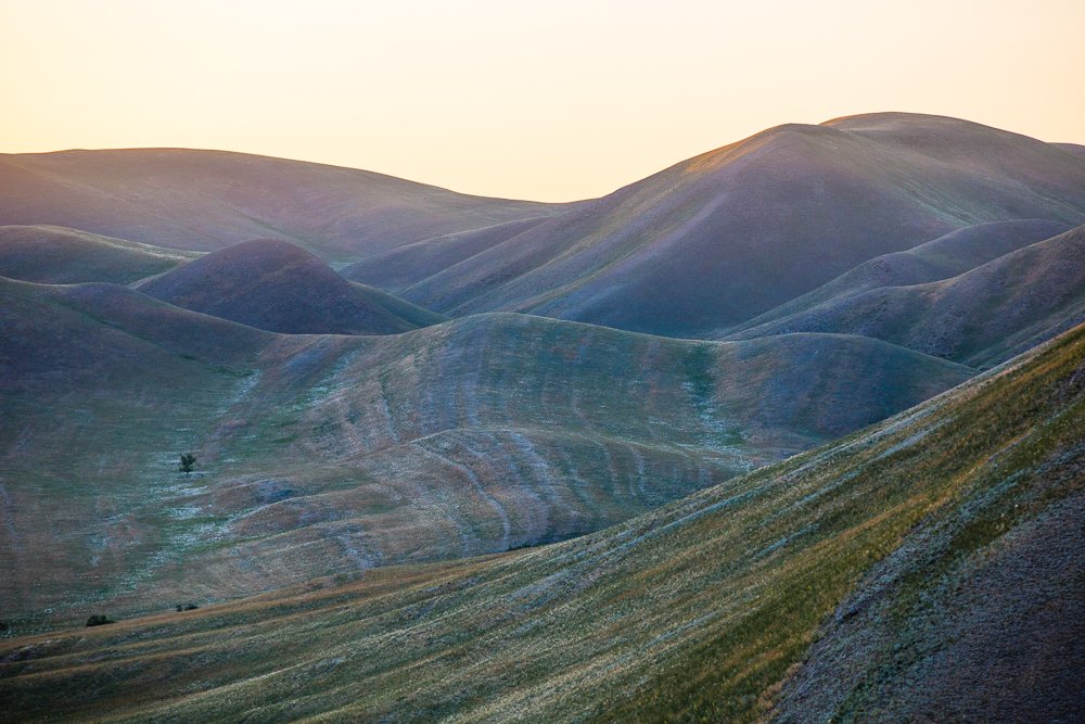 Долгие горы. Оренбургская область