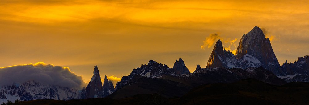 Sunset in El Chaltén