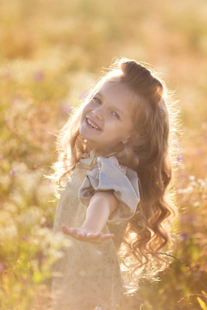 Лера на закате