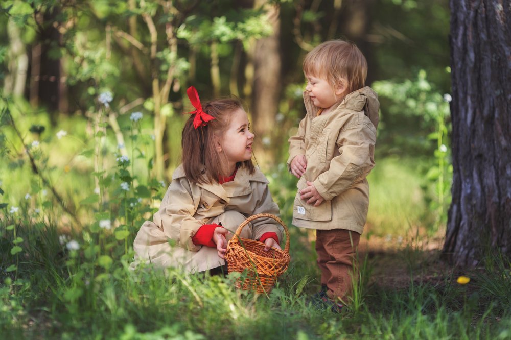 Дети в лесу