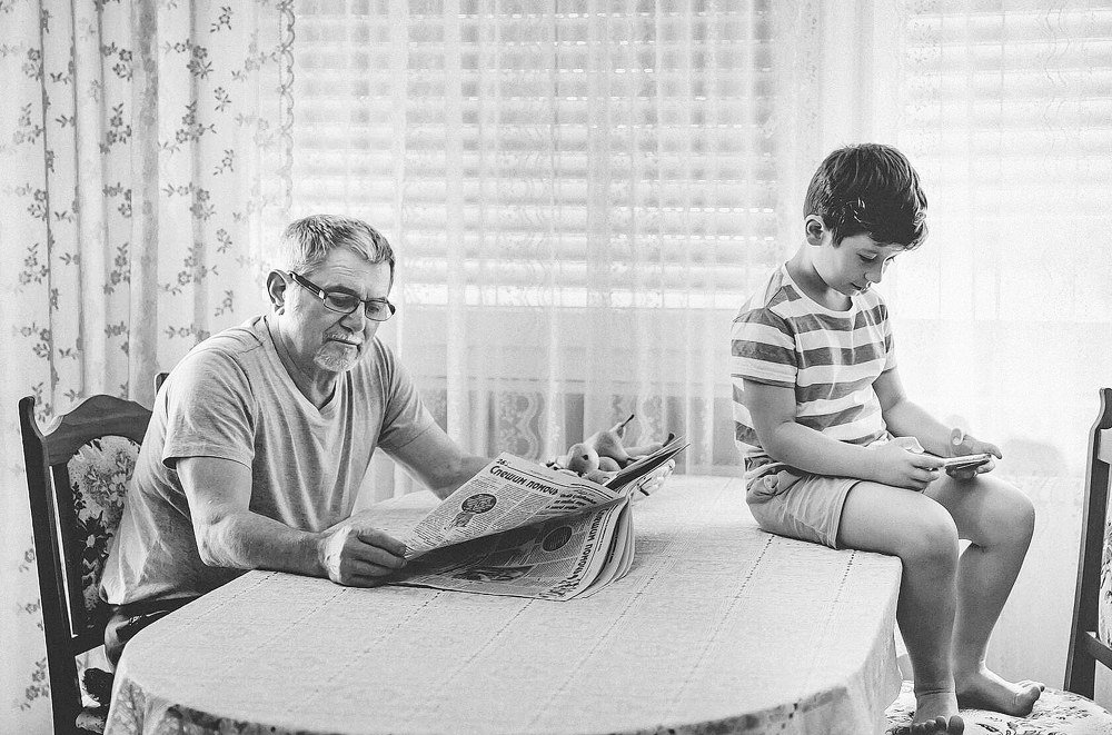 Разница поколений...