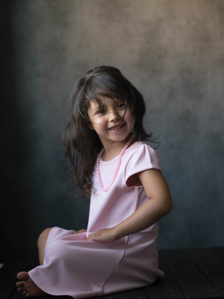 Маленькая модница.