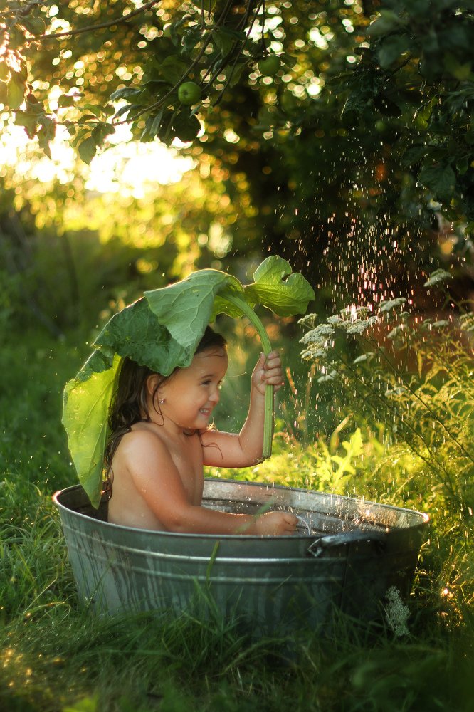 Под лопушком