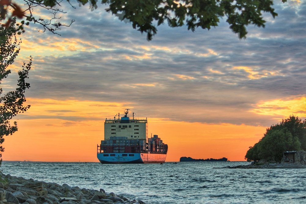 Going into the sunset