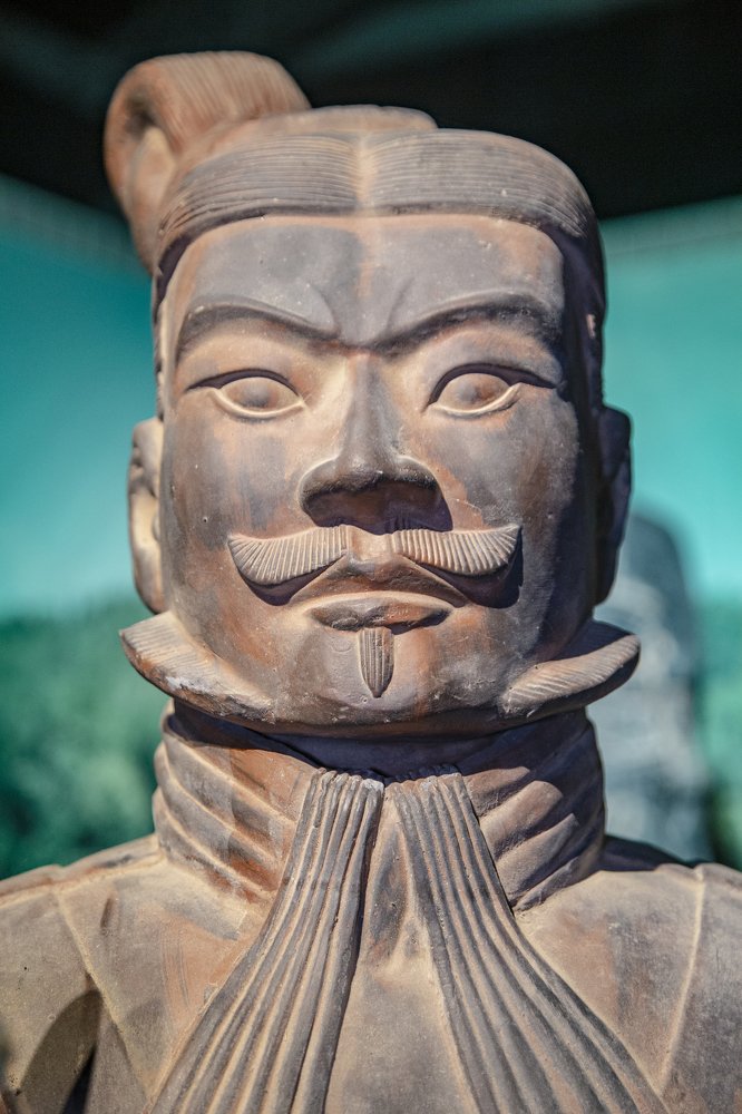 Terracotta Soldier Face