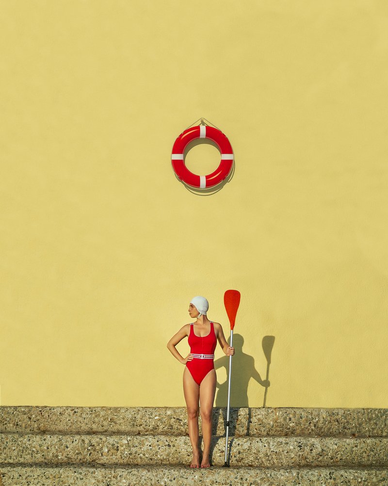 Девушка с веслом 2020. The Oar girl 2020. Fashion version