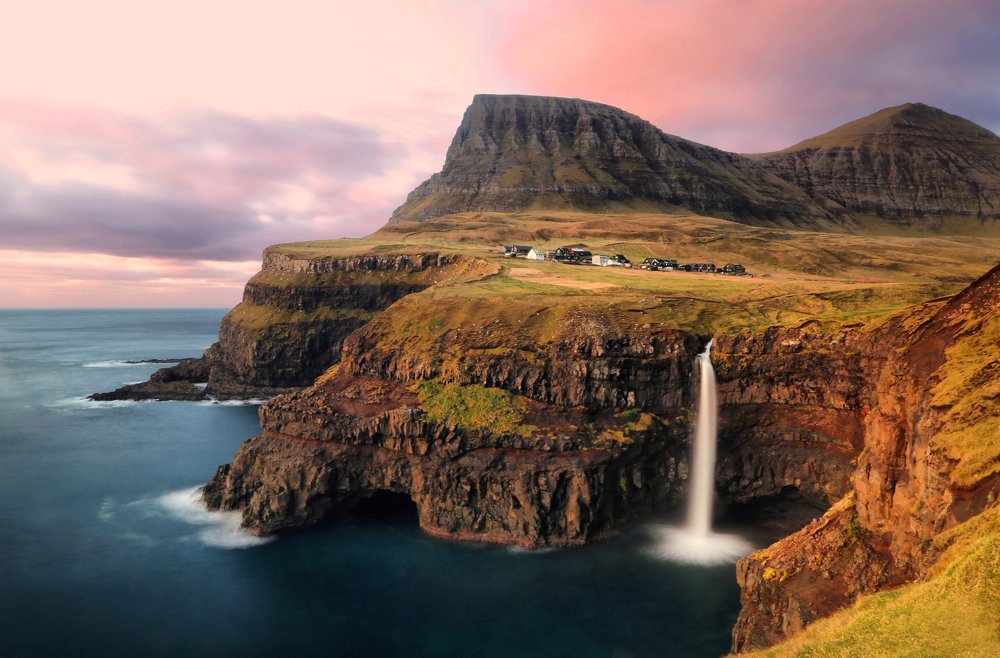 Mulafossur Waterfall