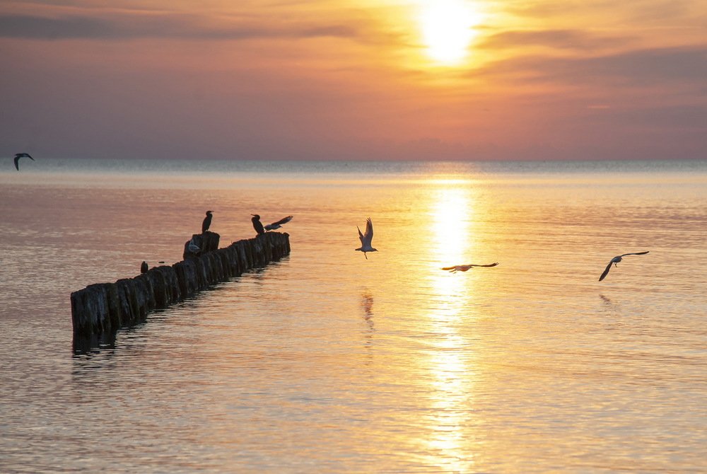 Закат на Балтике