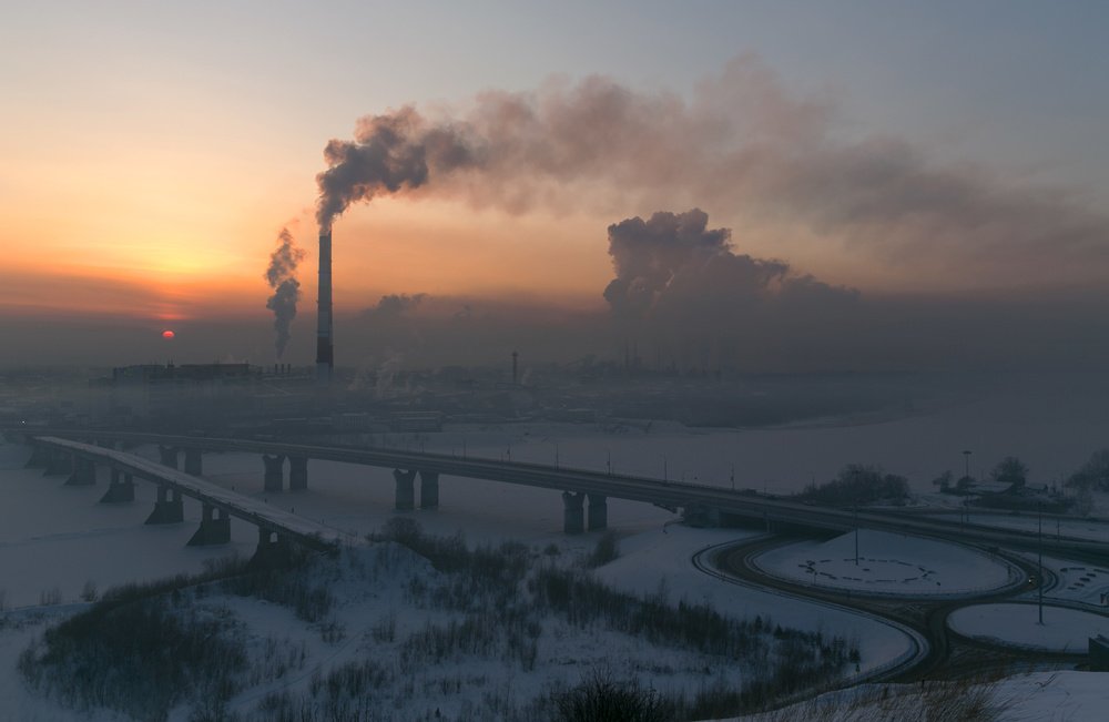 Напряженное дыхание города