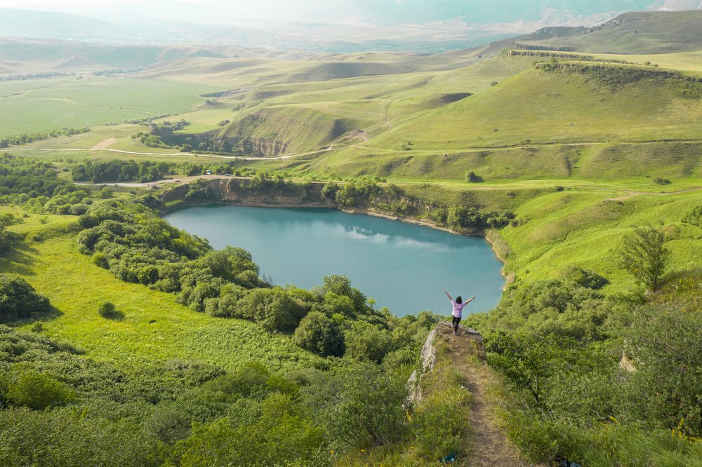 Shadkhurey karst lake