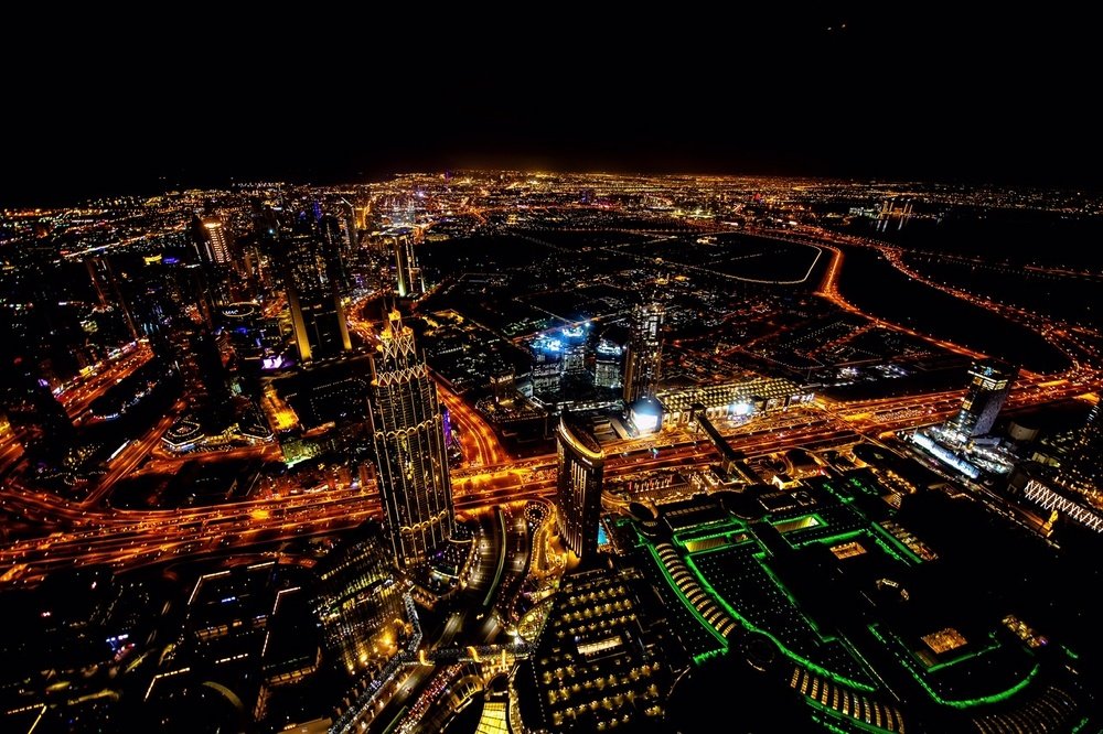Dubai nightscape