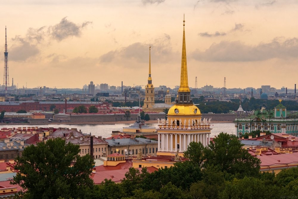 Санкт-Петербург с Исаакиевского собора